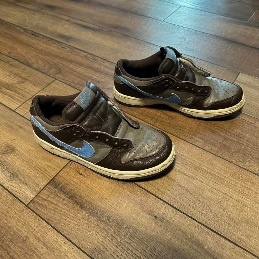 Nike Dunk Low Cinder 2003 Brown Baby Blue Men's Size US‎ 8 306967